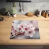 Bloesems - Meeldraden - Geel - Wazig Inductie beschermer vinyl 3mm middel -sfeer5