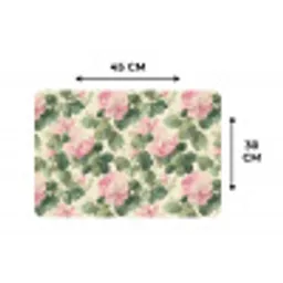 Rozen - Botanisch - Roze Placemat vinyl groot 368 -specs