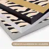 Zebraprint - Dynamisch - Roze Textielframe zwart klein -USP_kleurenNL