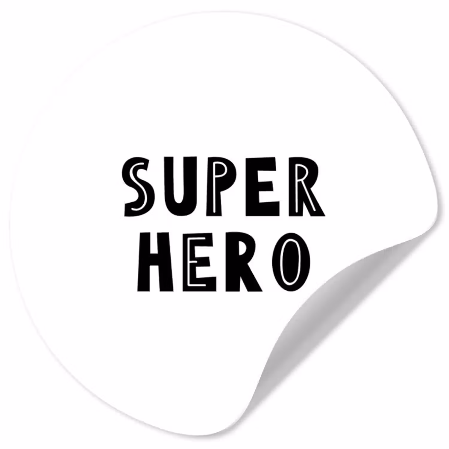 Behangcirkel - Jongens - Quotes - Super hero - Kind - Spreuken