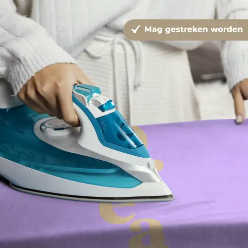 Dream - Paars - Typografisch Wandkleed katoen klein -sfeer9