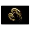 Garnalen - Zwart - Goud - Dieren Placemat vinyl groot -zzsfeer1_Kitchenyeah-website