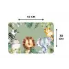 Vriendelijke Dierenparade Placemat vinyl groot -specs