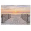 Zonsondergang - Strand - Zand Deurmat klein -zkaufland3d