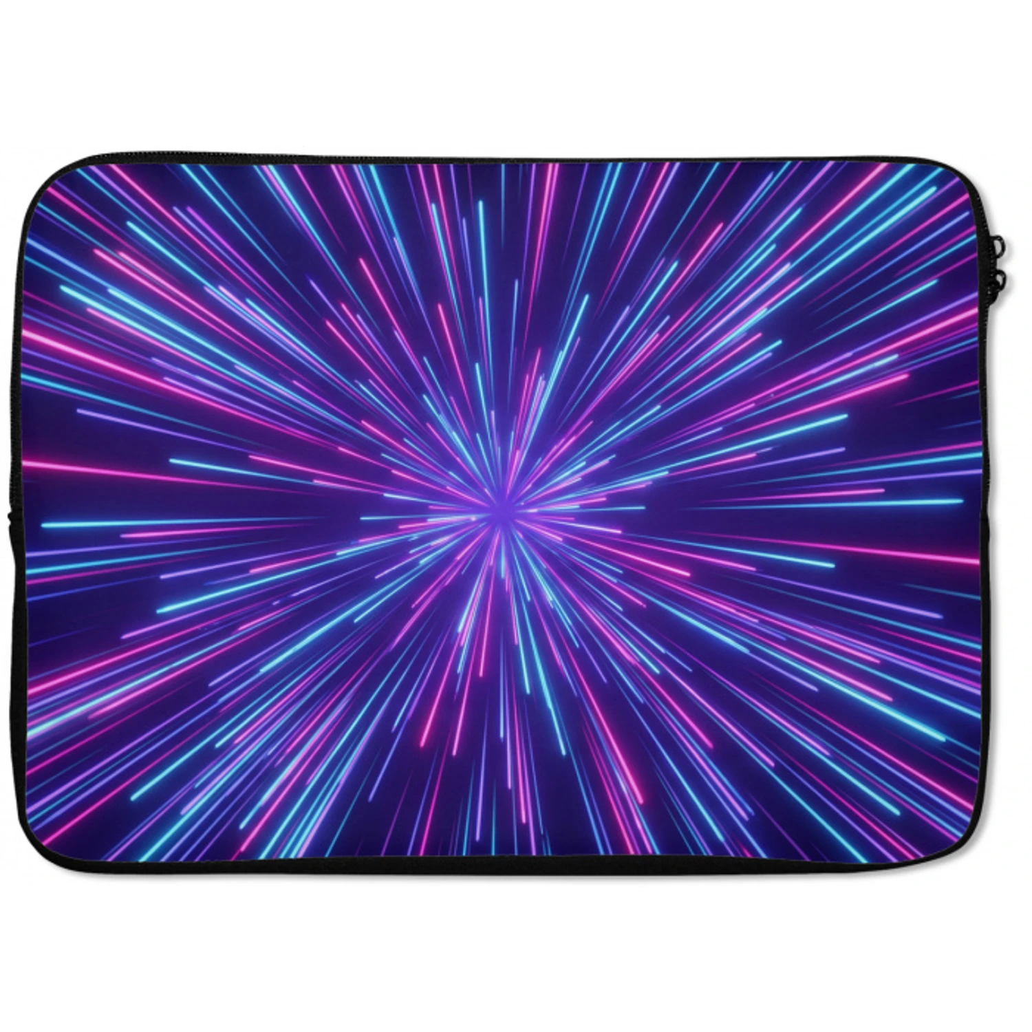 Dynamisch - Ruimte - Kleurrijk laptophoes neopreen klein -zkaufland3dotto