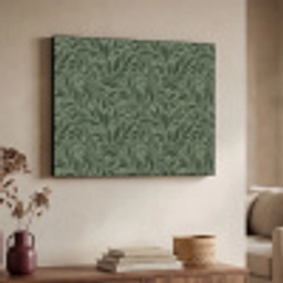 Bladeren - Organisch - Groen Textielframe zwart klein 947 -sfeer3