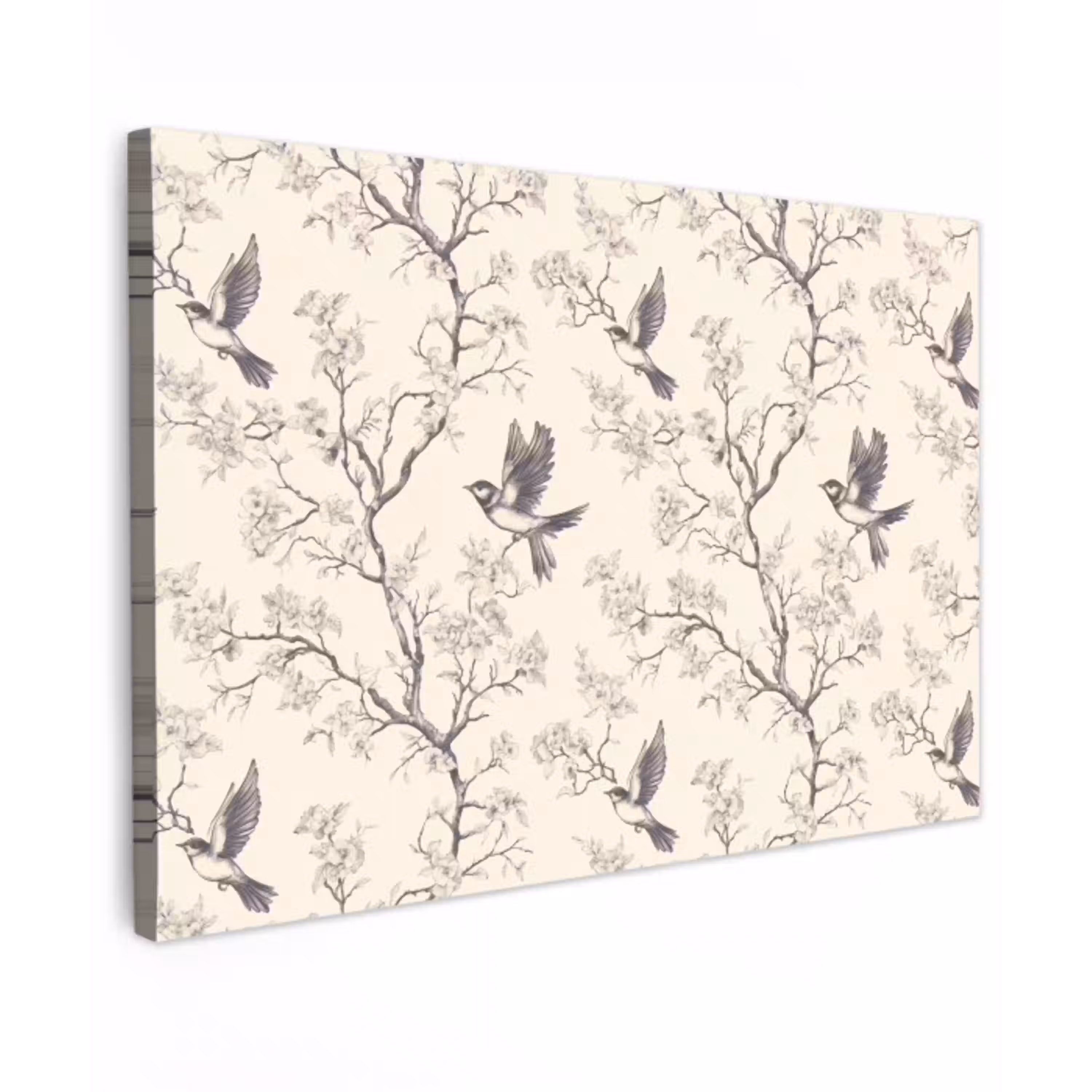 Takken - Vogels - Beige canvas 2cm klein 34 -z3d