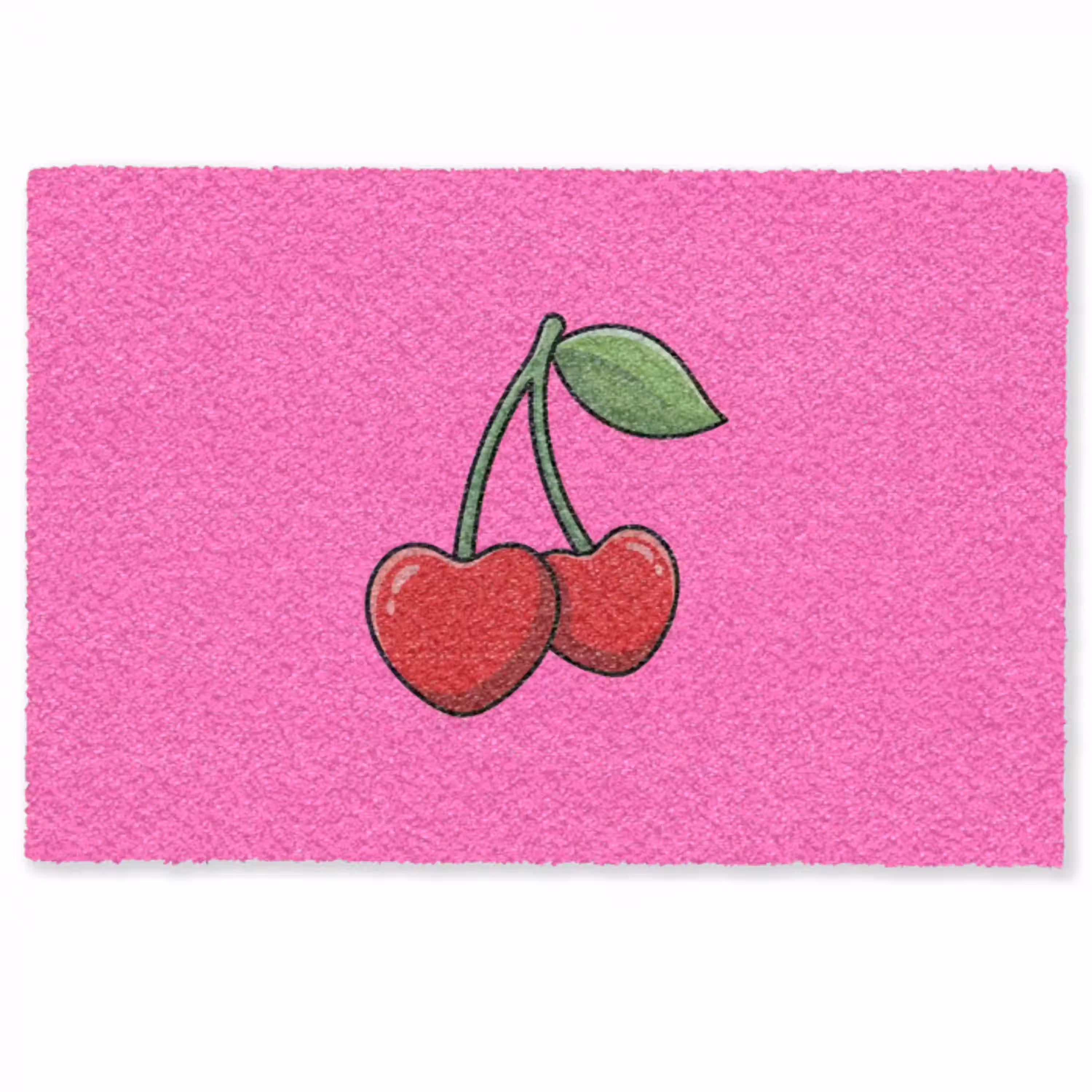 Kers - Roze - Fruit Deurmat klein -zkaufland3d