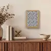 Koe - Vlekken - Patroon - Zwart Light Box met kabel (Tafellamp) klein 925 -sfeer2