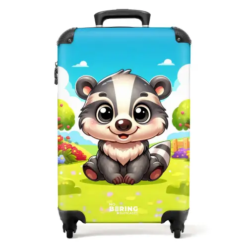 Willy Wipstaart NBS - Handbagage koffer - Unisex middel -productfoto_recht