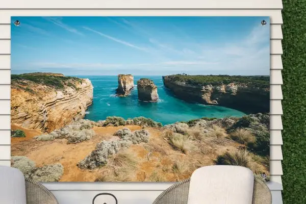 Tuinposter Vakantie me Blauwe Zee