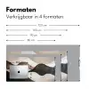 Golven - Abstract - Beige Muismat XXL klein -sfeer5