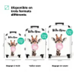 Kauwende Kobus NBS - Handbagage koffer - Kinderen Unisex middel zzzzzzVergelijking_3FR