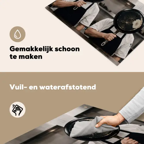 Koks - Koekenpannen - Keuken Inductie beschemer met haakjes klein -ky-schoon-nl