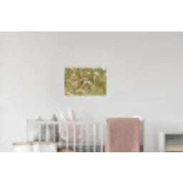 Putter - Bloesem - Lente - Natuur - Kleurrijk Muursticker klein -kinderkamer