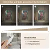 Uil - Mozaïek - Maan - Nacht Light Box met kabel (Tafellamp) klein -USP_dimbaarDE