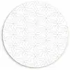 Grafisch - Patroon - Modern Wandcirkel kunststof plaat 5mm dik klein 188 -3d