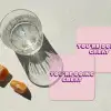 You're doing great - roze - 3D onderzetter kurk middel -sfeer4