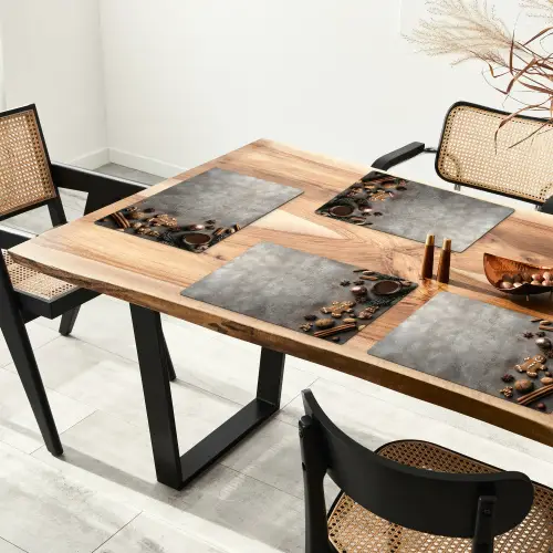 Winter - Kerst - Warm - Eten Placemat vinyl groot -zzsfeer4_Kitchenyeah-website