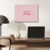 Girl power - Roze - Hartje PET vilt klein -sfeer5