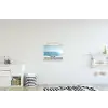 Zee - Koffiekopjes - Zomers textielposter latten blank klein -kinderkamer