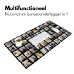 Fotocollage - 50 afbeeldingen Muismat XXL klein -sfeer4