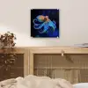 Octopus - Stippen - Blauw - Zee plexiglas 5mm klein -sfeer4