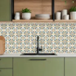 Patroon - Klassiek - Kleurrijk keuken achterwand 2 middel 871 -sfeer3