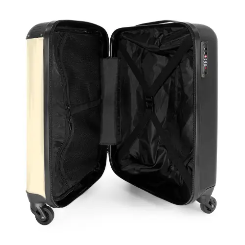 Hondje Leest de Krant NBS - Handbagage koffer - Kinderen Unisex middel -binnenkant