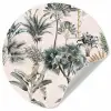 Bladeren - Monstera - Jungle - Tropical Wandcirkel behangsticker klein -3d