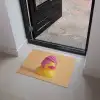 Badeend - Handdoek - Kleurrijk Deurmat klein -sfeer5