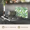 Bohemian - Bladeren - Bloemen - Tropisch keuken achterwand spatscherm klein -usp_NL