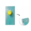 Ballon - Geel - Smiley fotobehang vinyl groot -3d