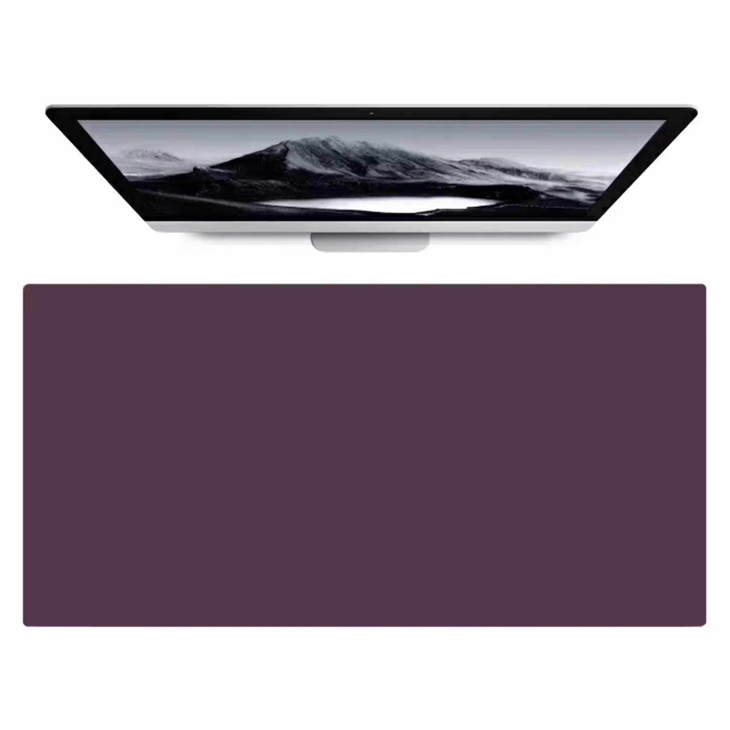 Midnight - Plum - Paars Muismat XXL klein 681 -zzz3d