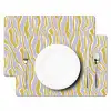 Zebra - Modern - Meerkleurig Placemat vinyl groot 368 -zzsfeer2_Kitchenyeah-website