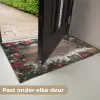 Kerstdecoratie - Geschenken - Hout - Veelkleurig Deurmat klein -USP_NL