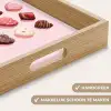 Chocolaatjes - Hartvormig - Liefste Dienblad Rechthoek middel -USP_HandgreepNL