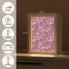 Organisch - Patroon - Roze Light Box met kabel (Tafellamp) klein 925 -USP_NL