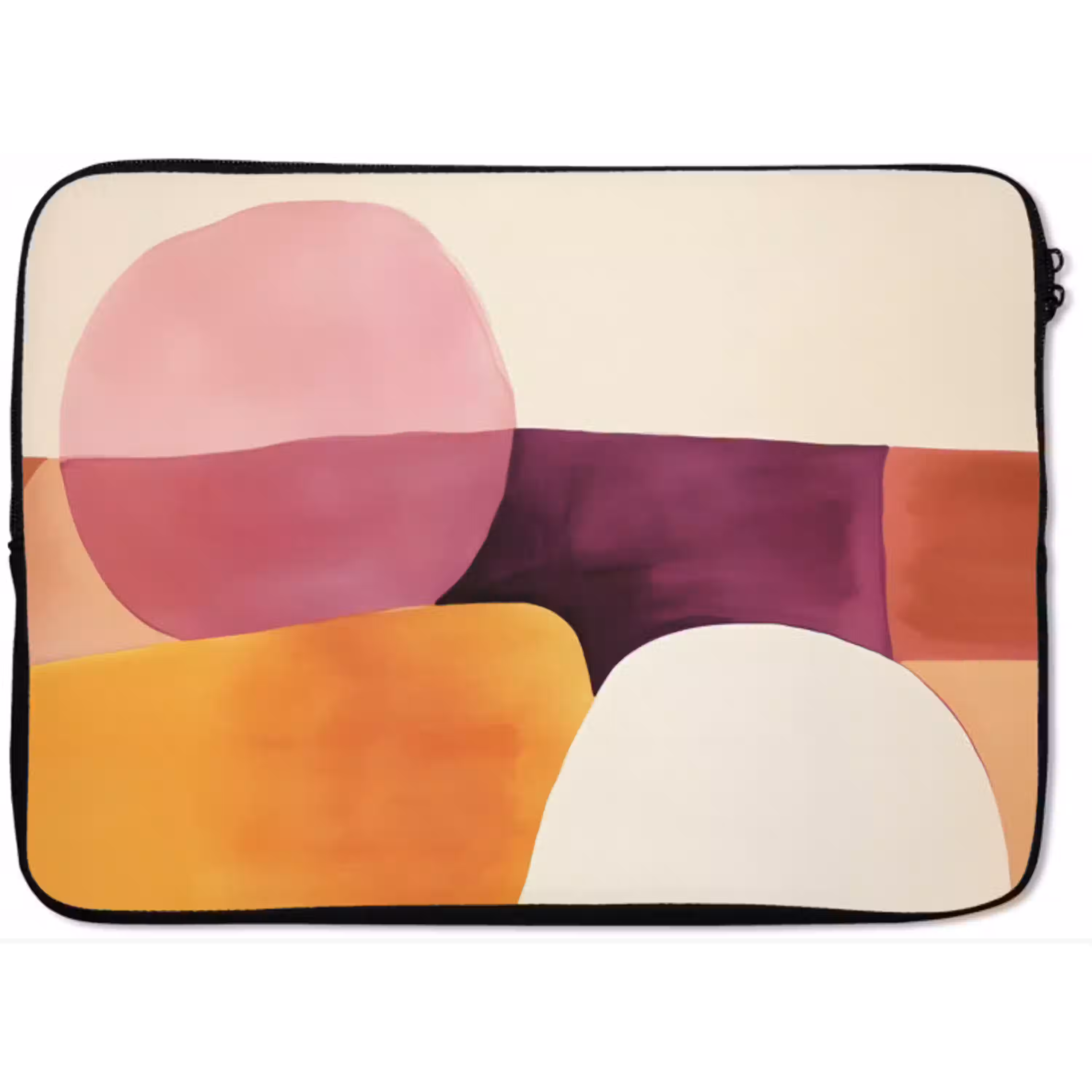 Vormen - Abstract - Kleurrijk laptophoes neopreen klein -zkaufland3dotto