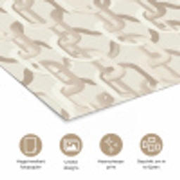 Motief - Abstract - Beige poster papier klein 62 -closeup_NL