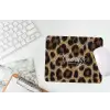 Luipaardprint - Bruin - Courage - Sierlijk muismat rubber klein -witbureau