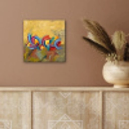 Abstract - Cirkels - Schilderij - Kleurrijk - Dynamisch aluminium wit klein -sfeer4