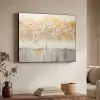 Bomen - Kunst - Acryl - Natuur Textielframe zwart klein -sfeer3