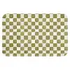 Schaak - Patroon - Groen Badmat klein 997 -3d