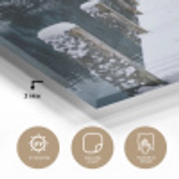 Steiger - Meer - Sneeuw - Bergen - Rustgevend plexiglas 5mm klein -sfeer2