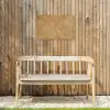 Structuur - Natuur - Kunst - Rotan Tuinposter op houten frame 2 cm dik klein -sfeer4