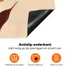Minimalistisch - Bloem - Bladeren - Beige Inductie beschermer vinyl 3mm klein -zzzzzzz-td-onderkant
