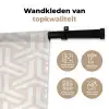 Geometrie - Lijn - Vorm - Patroon Wandkleed katoen middel 269 -sfeer2