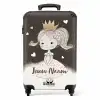 Verlegen prinses met bloem NBS - Handbagage koffer - Kinderen Unisex middel -productfoto_recht