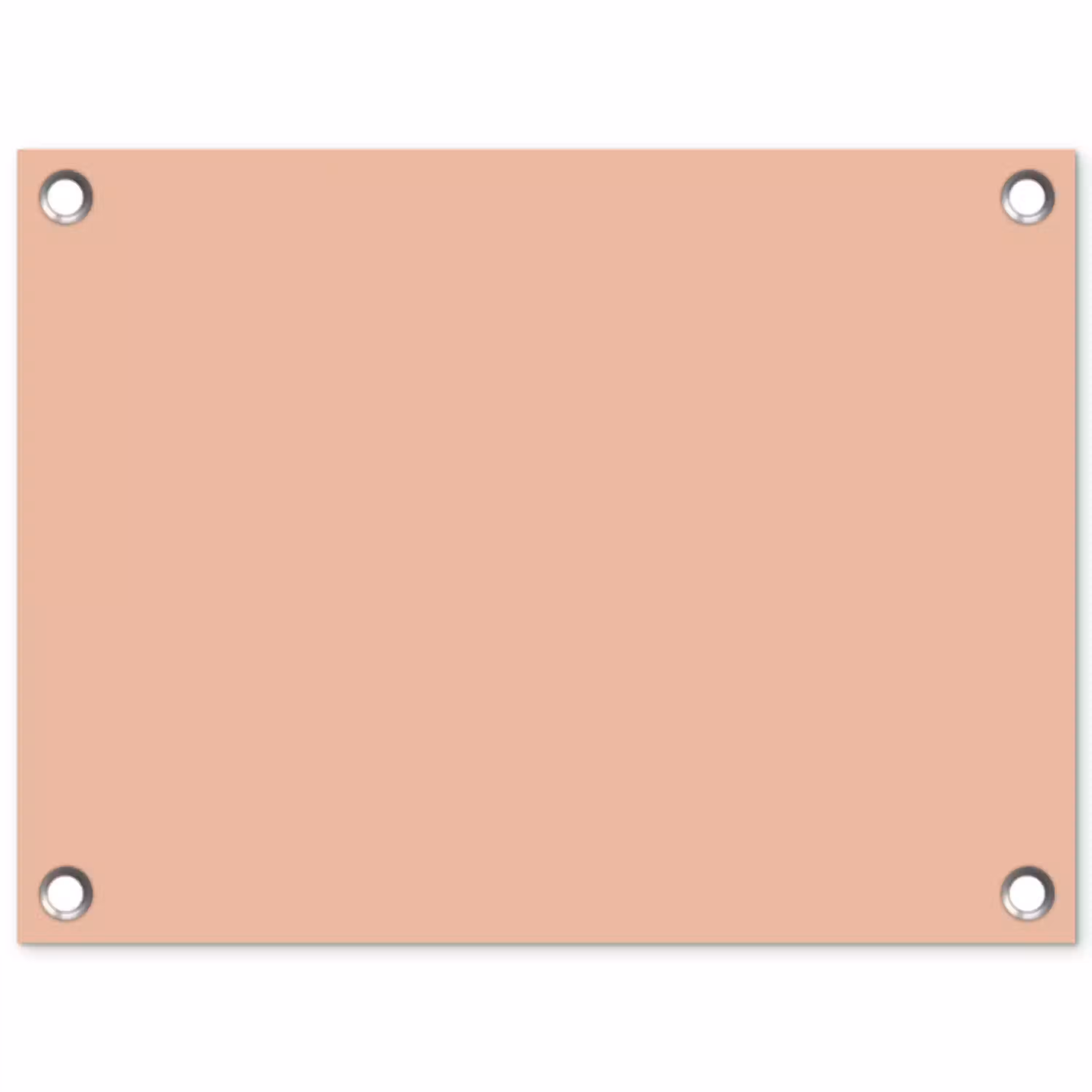 Blush - Terracotta - Nude tuinposter los doek klein 239 -3d